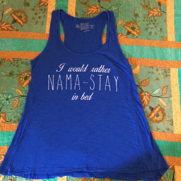 Namaste-in-Bed Tank 💭 - Picture 2 of 4